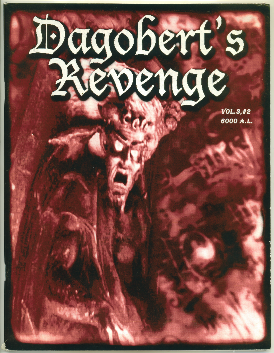 Tracy Twyman's Dagobert's Revenge Magazine Cover, Volume 3, Issue 2